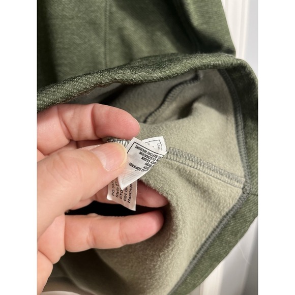 Storm Creek XL Green Full Zip Softshell Vest Men's Pockets Outdoor Hiking - Picture 5 of 8